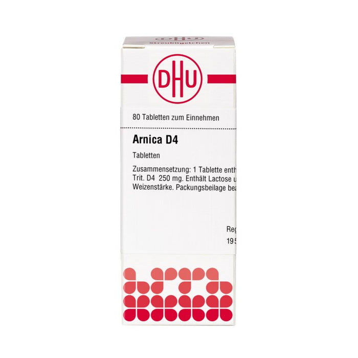 DHU Arnica D4 Tabletten, 80 pcs. Tablets