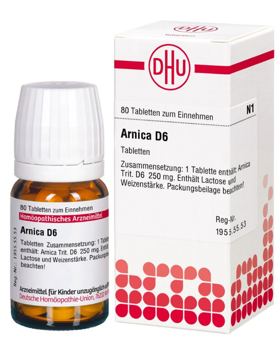 DHU Arnica D6, 80 pcs. Tablets