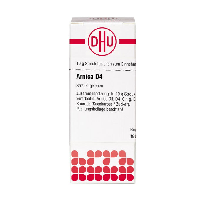 DHU Arnica D4 Streukügelchen, 10 g Globules