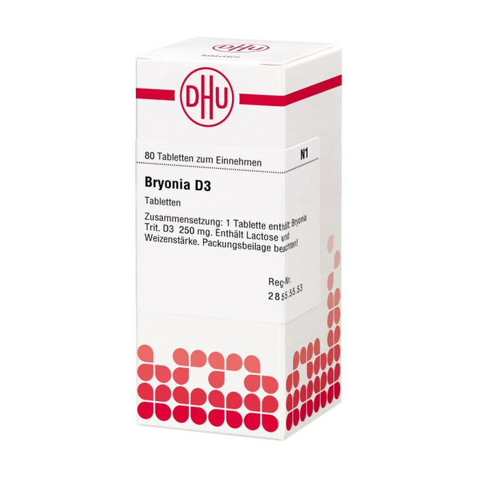 DHU Bryonia D3 Tabletten, 80 pcs. Tablets