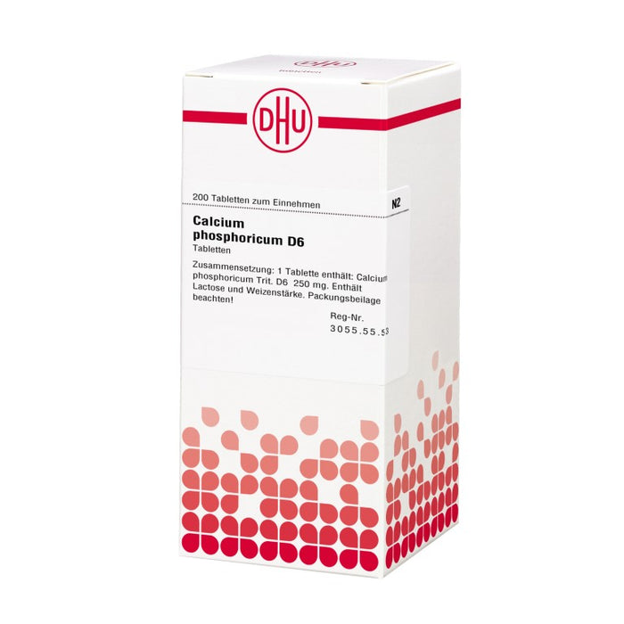 DHU Calcium phosphoricum D6 Tabletten, 200 St. Tabletten