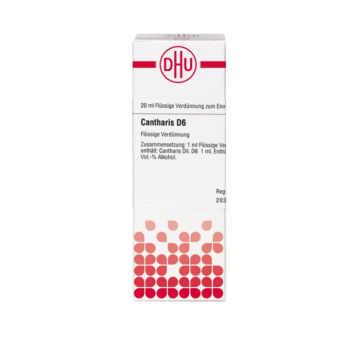 DHU Cantharis D6 Dilution, 20 ml Lösung