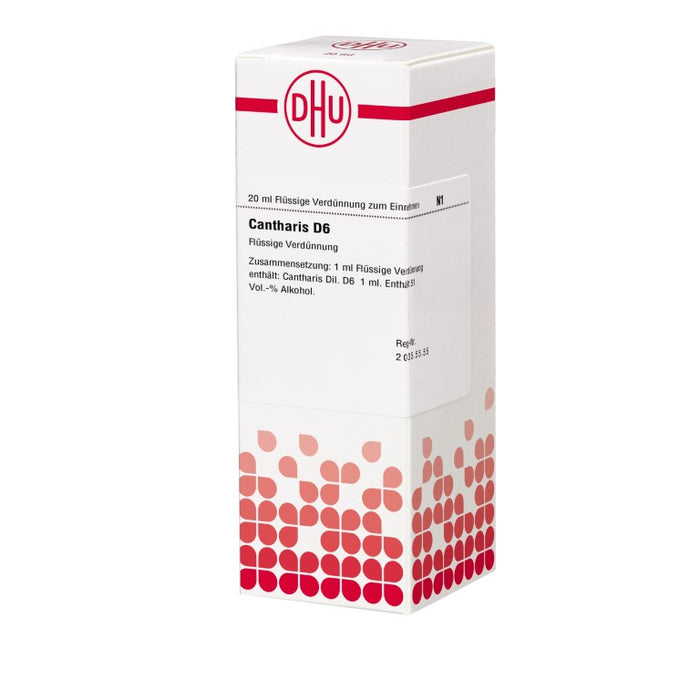 DHU Cantharis D6 Dilution, 20 ml Lösung