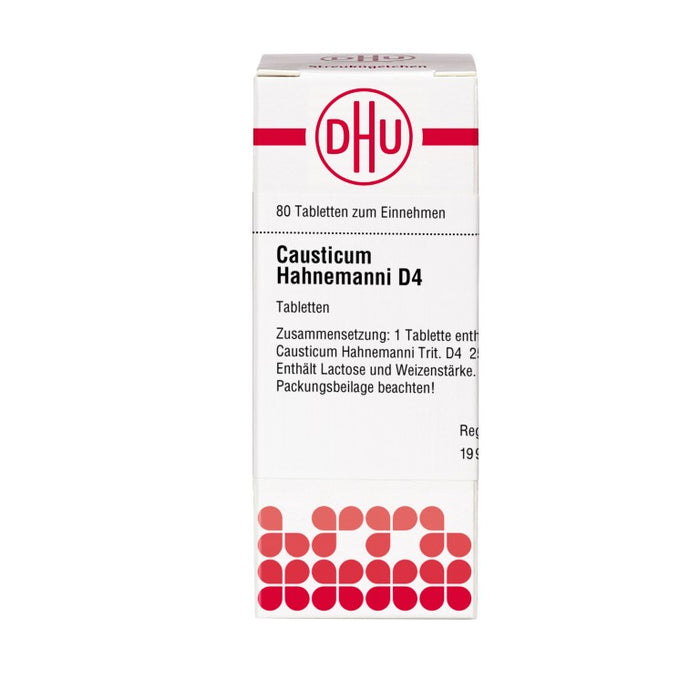 DHU Causticum Hahnemanni D4 Tabletten, 80 pcs. Tablets