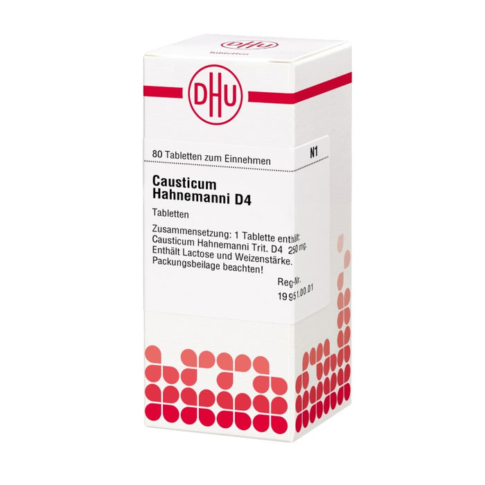 DHU Causticum Hahnemanni D4 Tabletten, 80 pc Tablettes