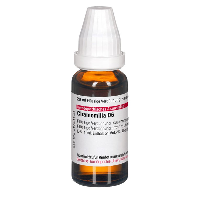 DHU Chamomilla D6 Dilution, 20 ml Lösung