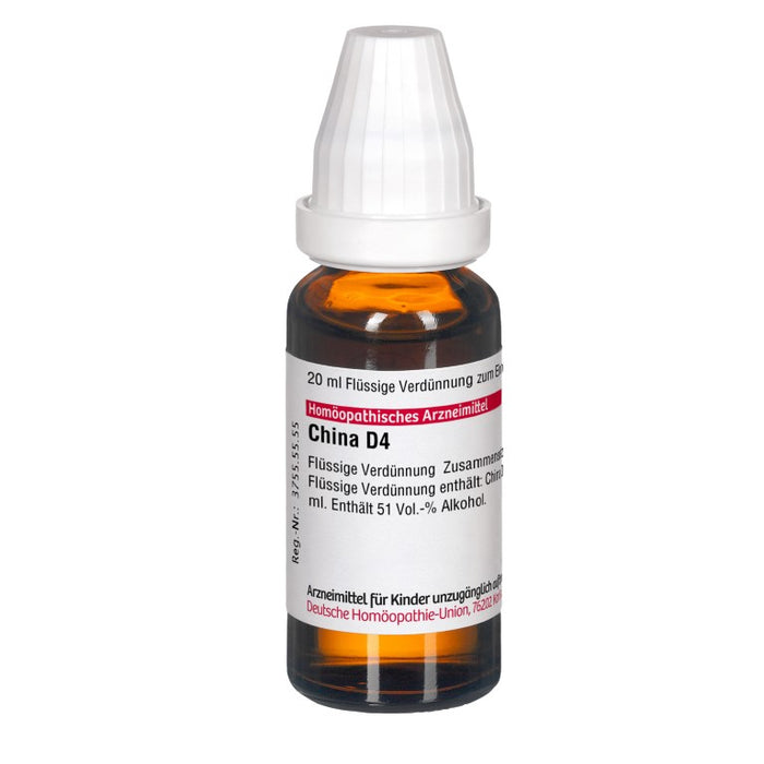 DHU China D4 Dilution, 20 ml Lösung