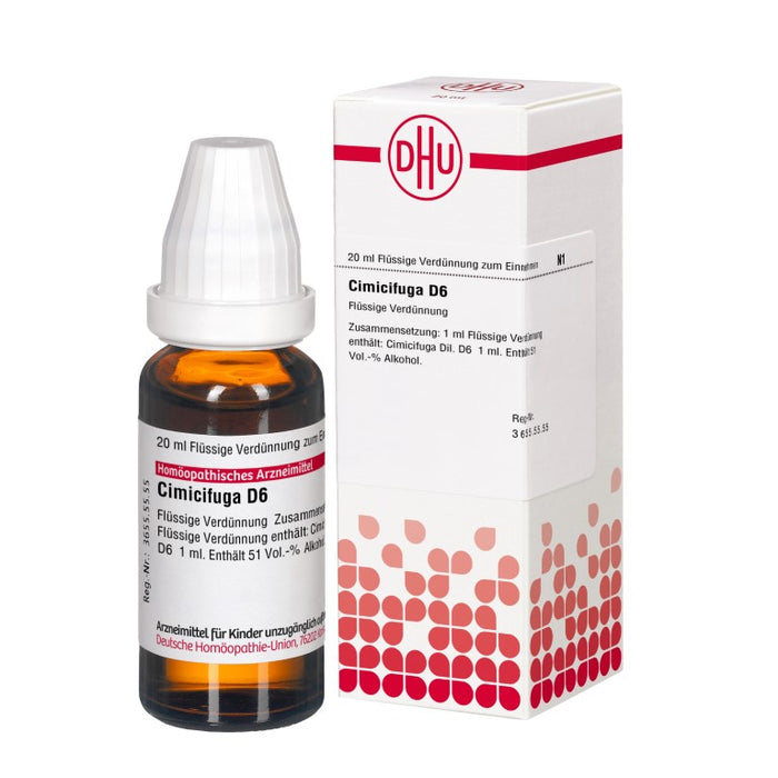 DHU Cimicifuga D6 Dilution, 20 ml Lösung