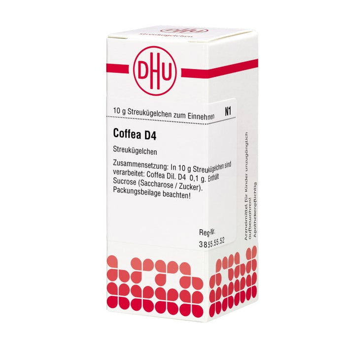 DHU Coffea D4 Streukügelchen, 10 g Globuli