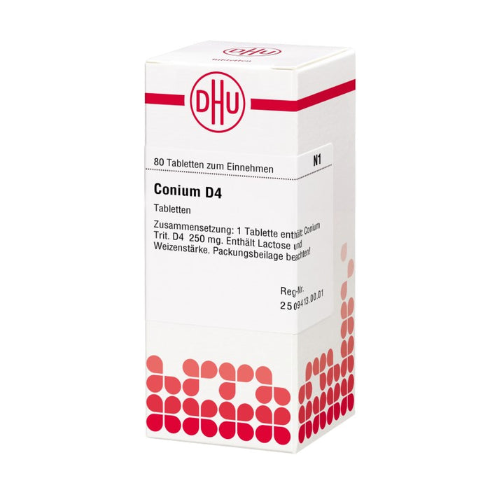 DHU Conium D4 Tabletten, 80 pc Tablettes