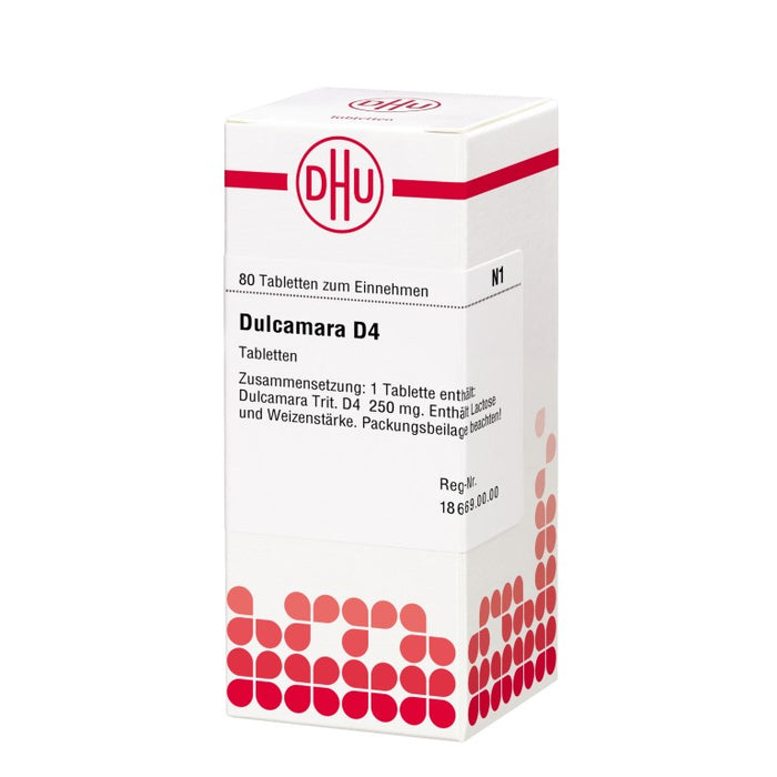 DHU Dulcamara D4 Tabletten, 80 pc Tablettes