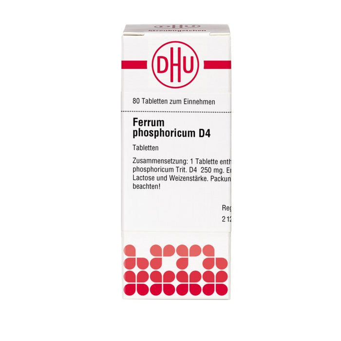 DHU Ferrum phosphoricum D4 Tabletten, 80 pcs. Tablets