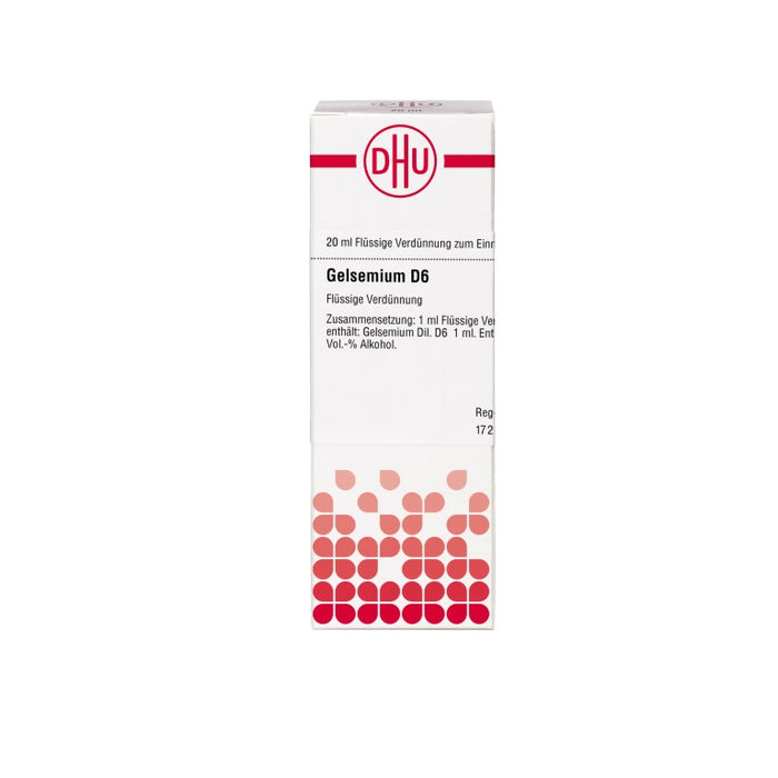 DHU Gelsemium D6 Dilution, 20 ml Lösung