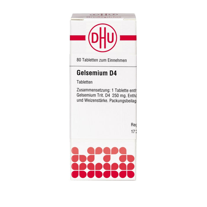 DHU Gelsemium D4 Tabletten, 80 St. Tabletten