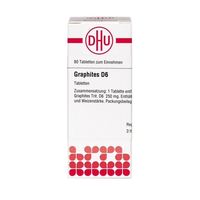 DHU Graphites D6 Tabletten, 80 pcs. Tablets