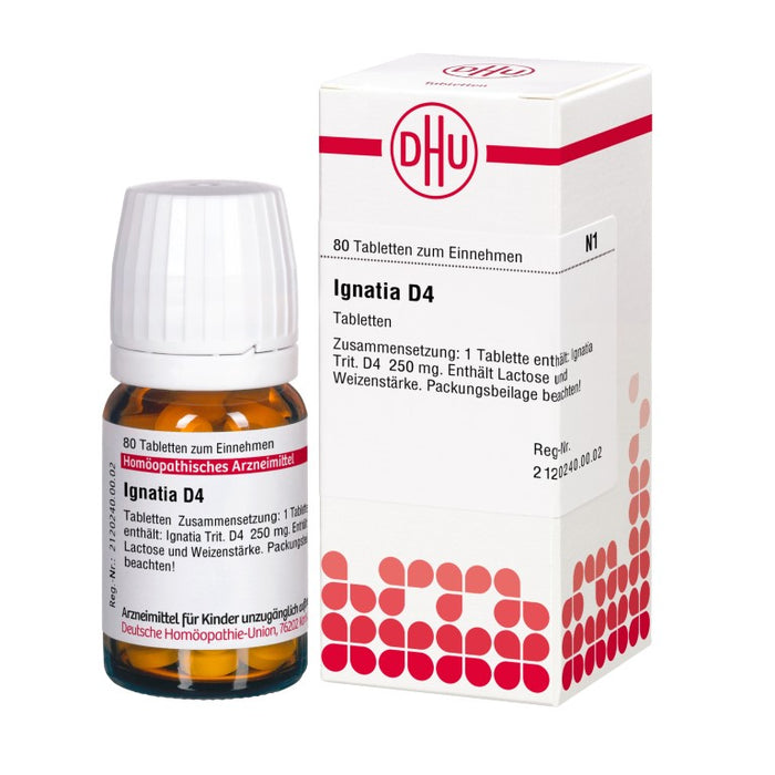 DHU Ignatia D4 Tabletten, 80 St. Tabletten