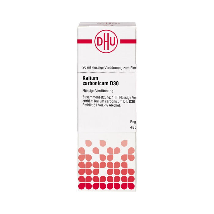 DHU Kalium carbonicum D30 Dilution, 20 ml Lösung