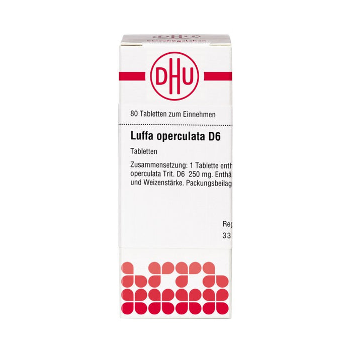 DHU Luffa operculata D6 Tabletten, 80 pc Tablettes