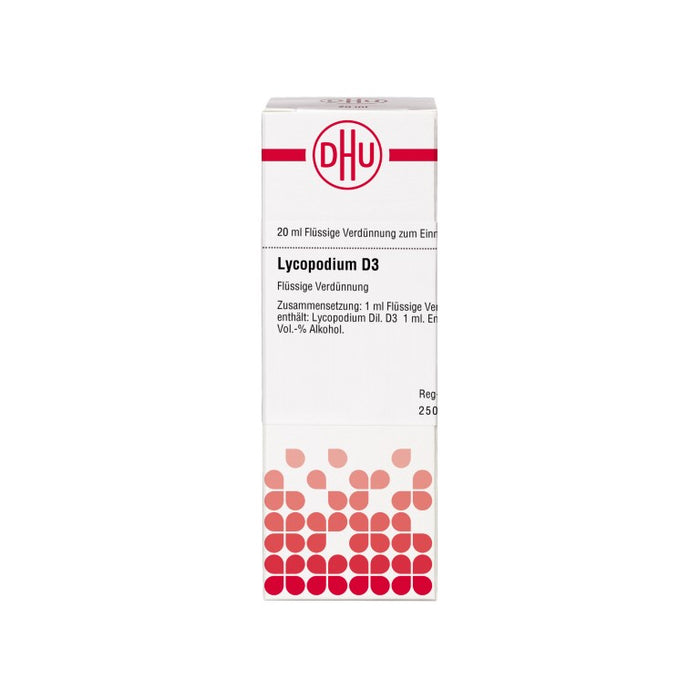 DHU Lycopodium D3 Dilution, 20 ml Lösung