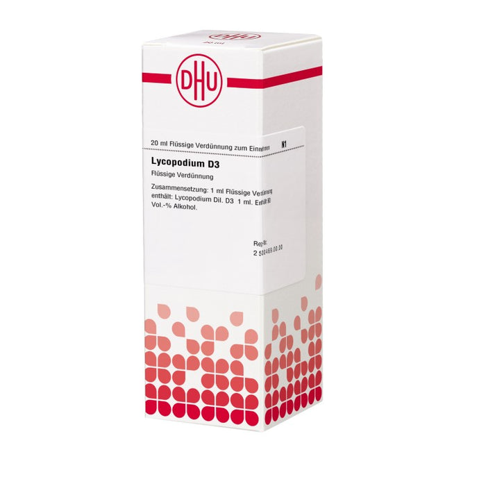 DHU Lycopodium D3 Dilution, 20 ml Lösung