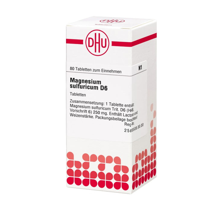 DHU Magnesium sulfuricum D6 Tabletten, 80 pcs. Tablets