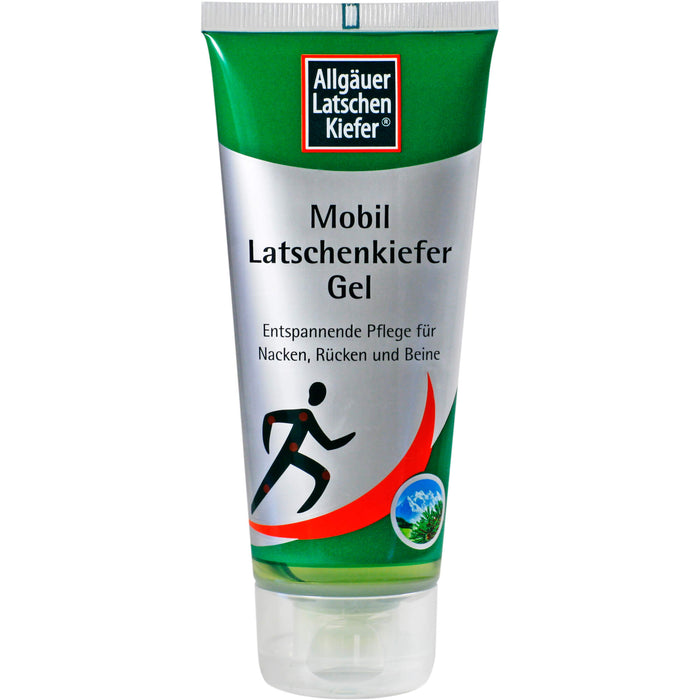 Allgäuer Latschenkiefer Mobil Latschenkiefer Gel entspannende Pflege für Nacken, Rücken und Beine, 100 ml Gel