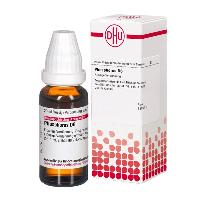 DHU Phosphorus D6 Dilution, 20 ml Lösung