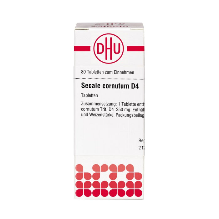 DHU Secale cornutum D4 Tabletten, 80 St. Tabletten