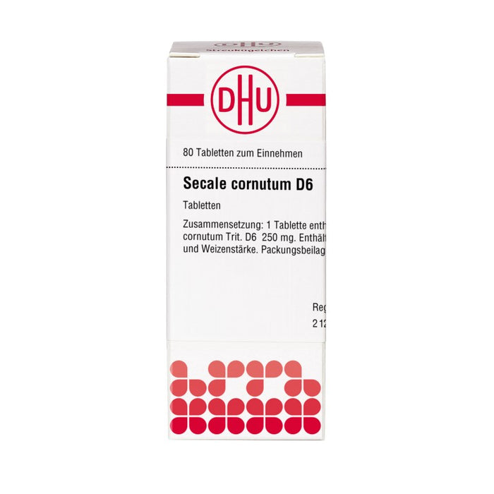 DHU Secale cornutum D6 Tabletten, 80 pcs. Tablets