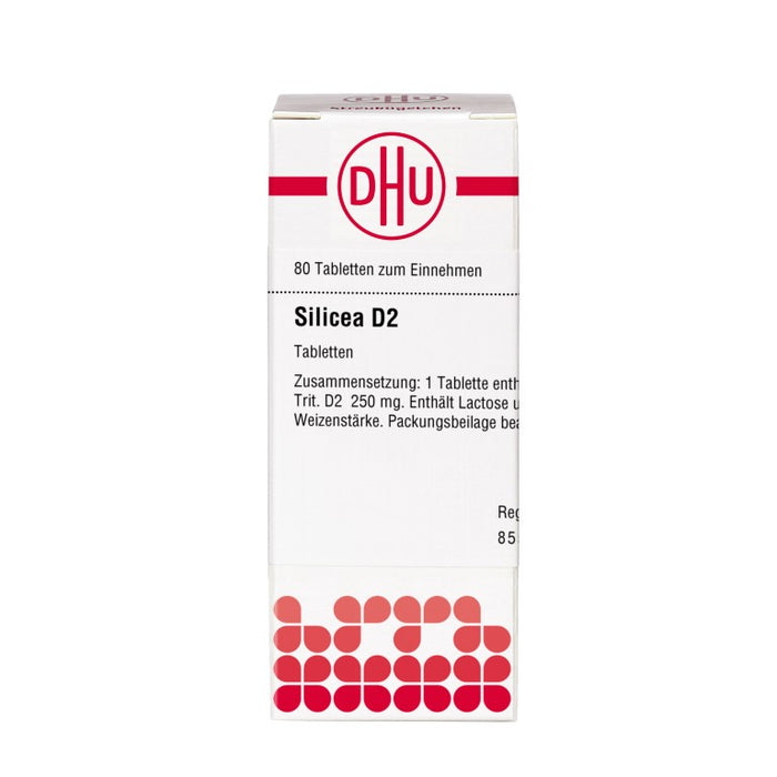 DHU Silicea D2 Tabletten, 80 St. Tabletten