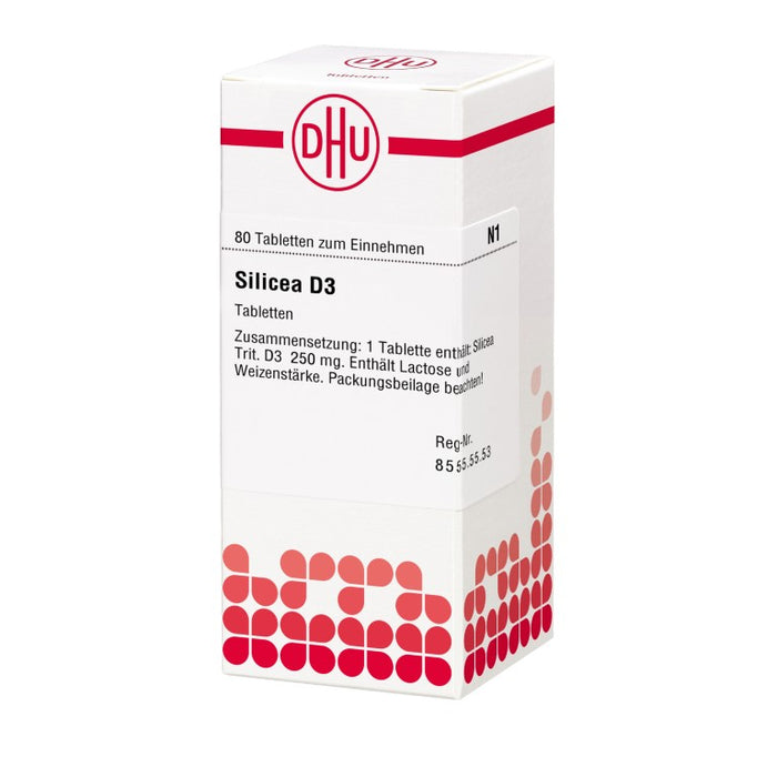 DHU Silicea D3 Tabletten, 80 St. Tabletten