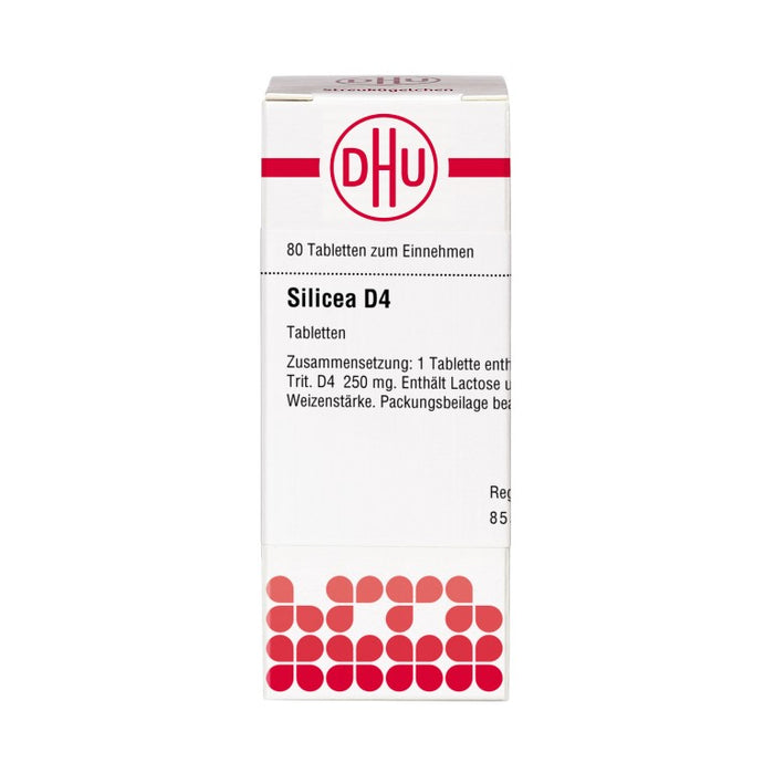 DHU Silicea D4 Tabletten, 80 pc Tablettes