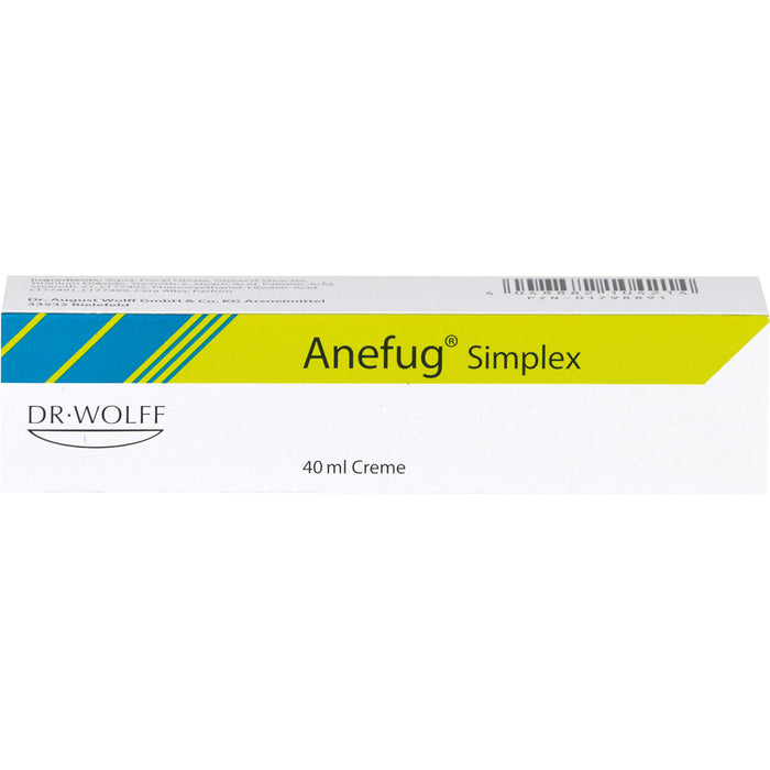 Anefug Simplex Creme getönt für unreine und zu Akne neigende Haut, 40 ml Crème