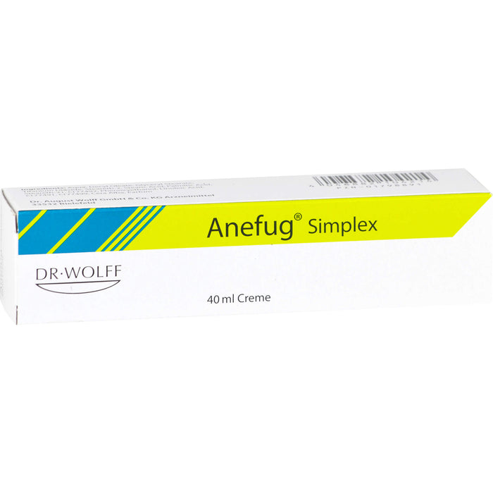 Anefug Simplex Creme getönt für unreine und zu Akne neigende Haut, 40 ml Crème