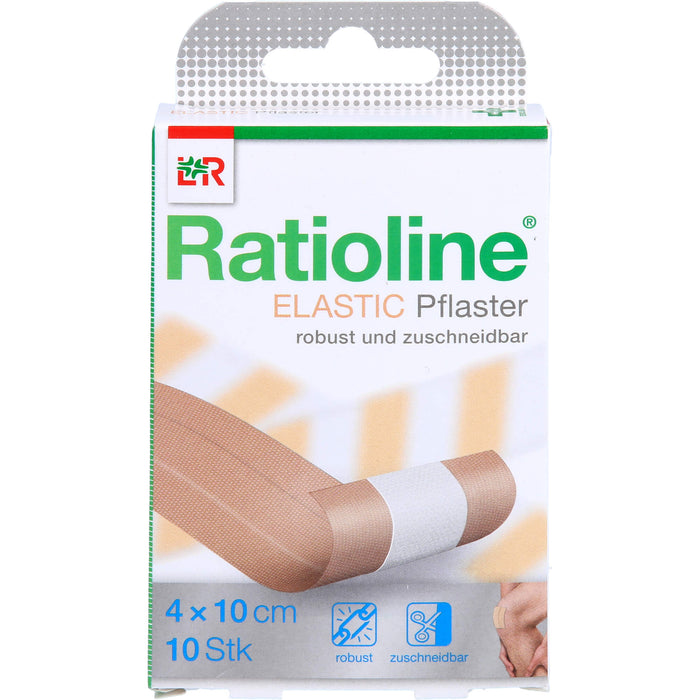 Ratioline elastic Wundschnellverband 4 x 10 cm, 1 pc Pansements