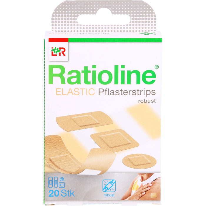 Ratioline Pflasterstrips elastic, 20 pc Pansement