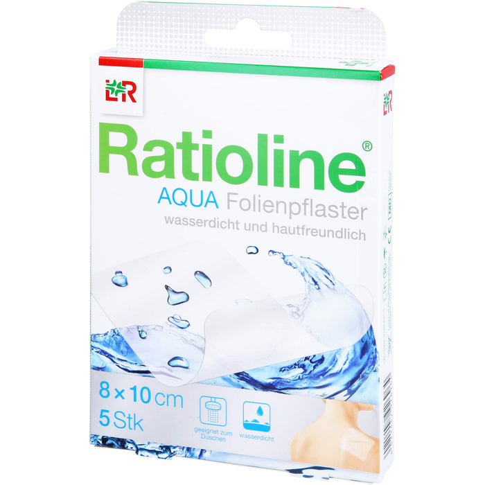 Ratioline aqua Duschpflaster 5x7cm, 5 St. Pflaster