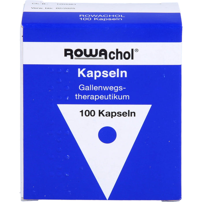 ROWAchol Kapseln Gallenwegstherapeutikum, 100 pc Capsules