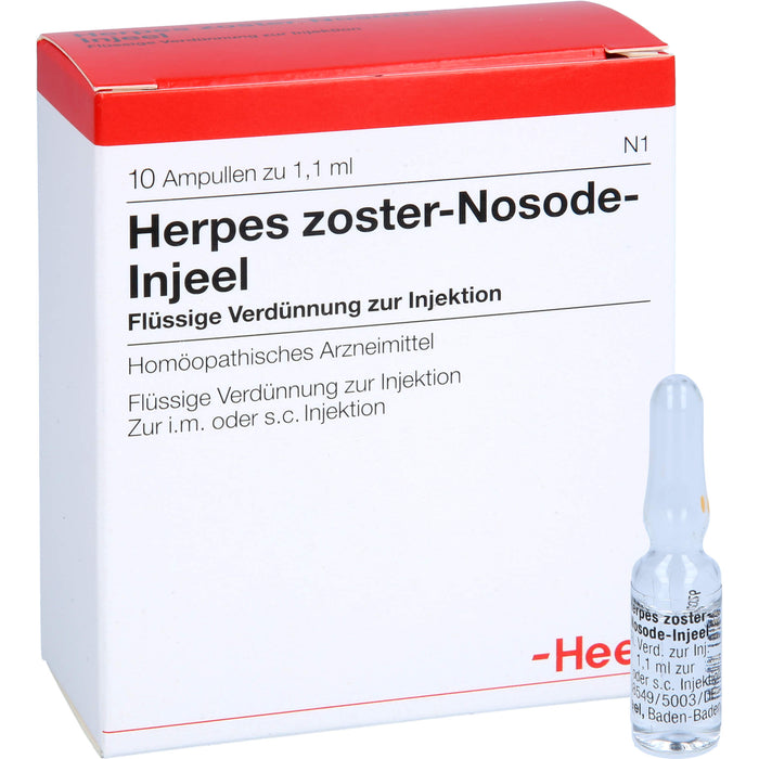 Herpes zoster-Nosode-Injeel Inj.-Lsg., 10 pc Ampoules