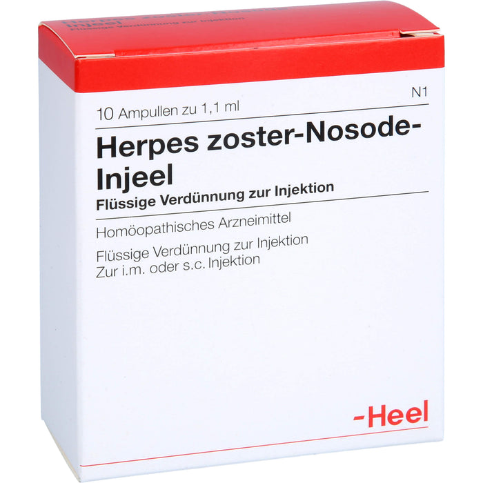 Herpes zoster-Nosode-Injeel Inj.-Lsg., 10 pcs. Ampoules