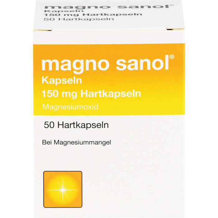 magno sanol Kapseln, 50 pc Capsules