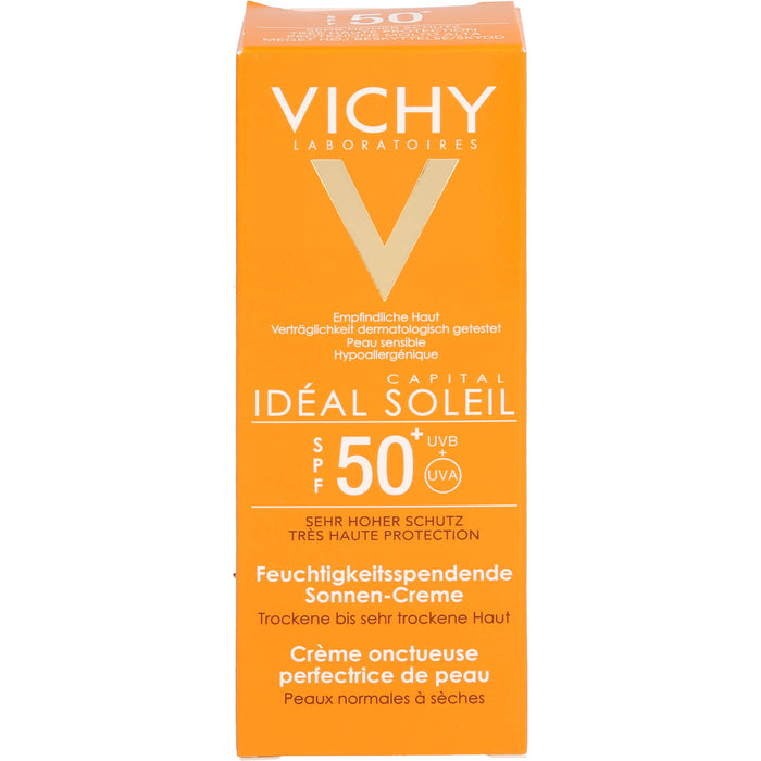 VICHY Idéal Soleil Feuchtigkeitsspendende Sonnen-Creme LSF 50+, 50 ml Cream