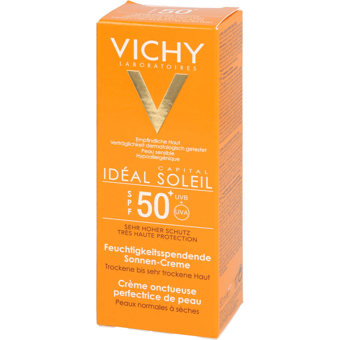 VICHY Idéal Soleil Feuchtigkeitsspendende Sonnen-Creme LSF 50+, 50 ml Crème