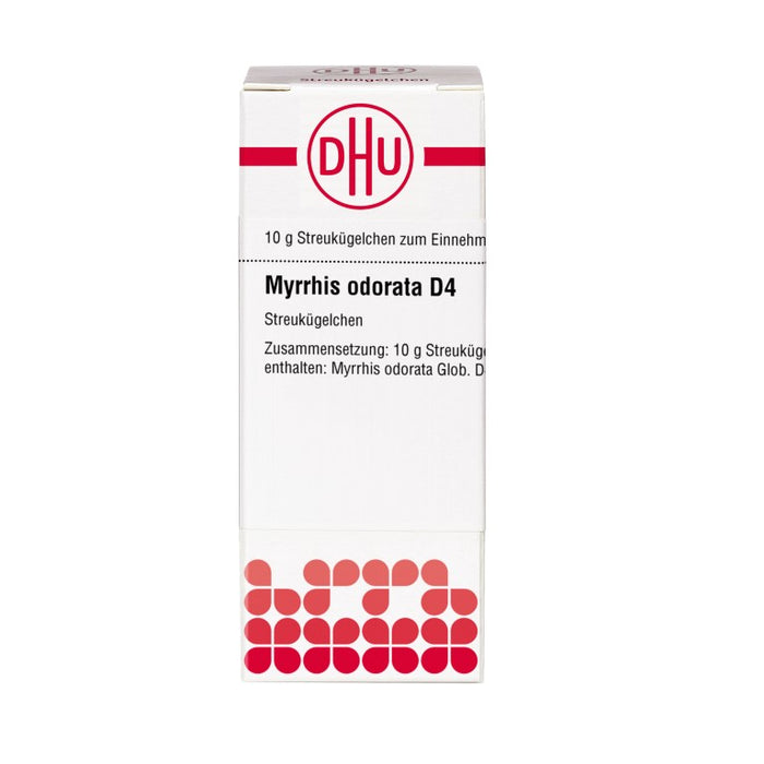 DHU Myrrhis odorata D4 Streukügelchen, 10 g Globuli