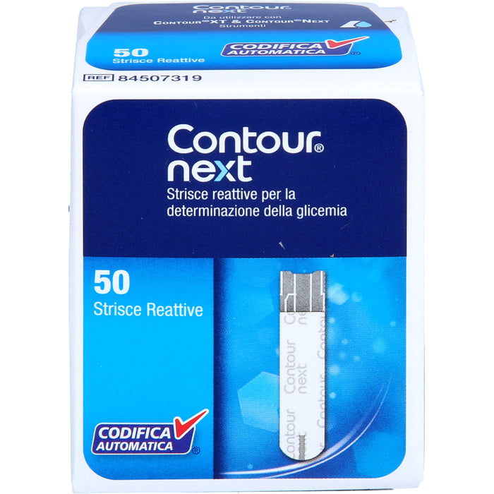 Contour Next axicorp Sensoren Teststreifen, 50 pc Bandelettes réactives