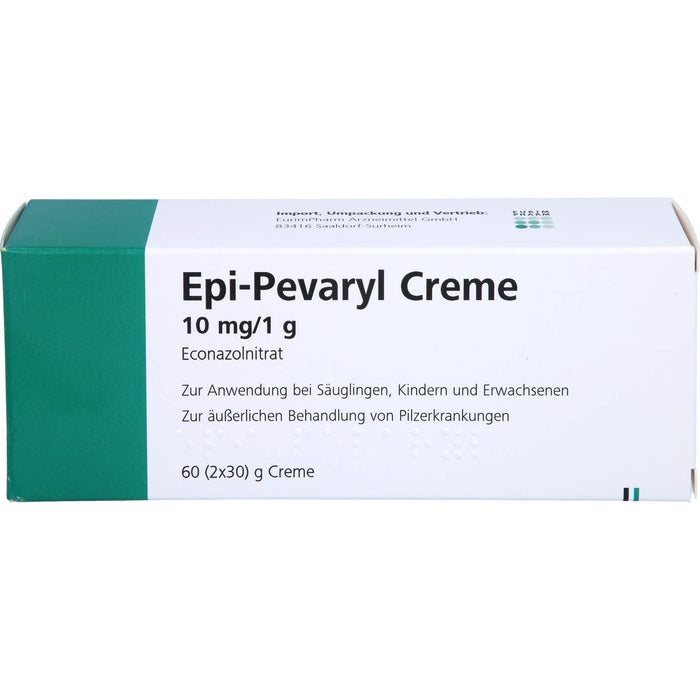 Epi-Pevaryl 1% Creme bei Pilzerkrankungen Reimport EurimPharm, 60 g Cream