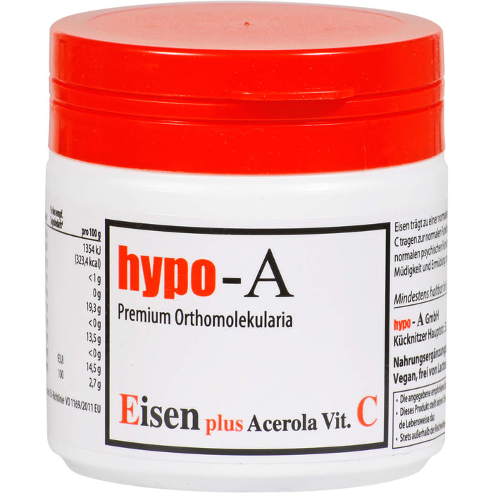 hypo-A Eisen plus Acerola Vit. C Kapseln, 120 St. Kapseln