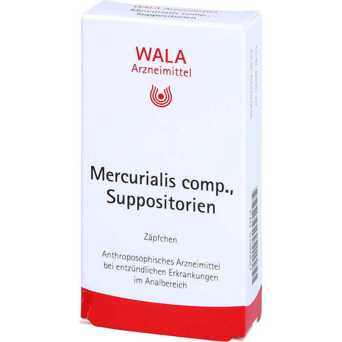 WALA Mercurialis comp. Zäpfchen, 10 pcs. Suppositories