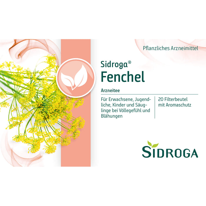 Sidroga Fenchel Arzneitee, 20 pcs. Filter bag