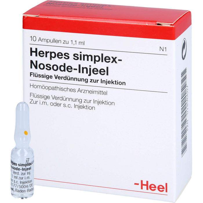 Herpes simplex-Nosode-Injeel Ampullen, 10 pc Ampoules